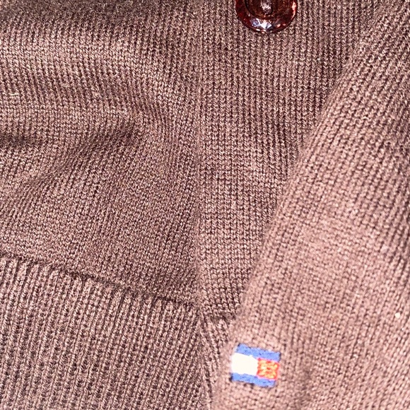 Tommy Hilfiger Pima Cotton Blend Cardigan - Picture 4 of 6